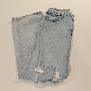 Abercrombie & Fitch Light Blue Flare Jeans